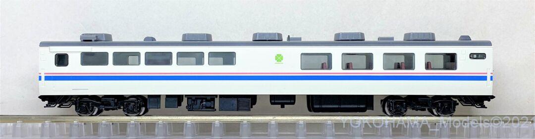 485系スーパー雷鳥クロ481-2100入り基本セットAが入線しました。TOMIX