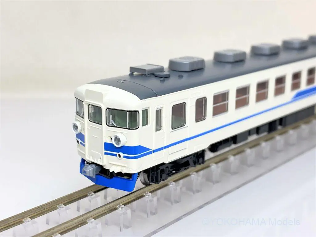 TOMIX 98457 JR475系 北陸本線・新塗装セット 475系（北陸本線・新塗装・ベンチレーターなし）が入線しました。TOMIX