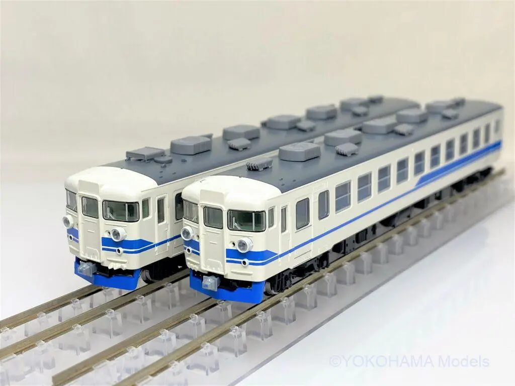 TOMIX 98736 475系 北陸本線 新塗装 6両 HG 試走のみ 475系（北陸本線・新塗装）が入線しました。TOMIX 98736 ｜ 製品情報