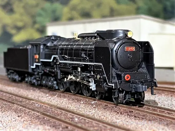 KATO 2017-7 C62 42号機 東海道形 集煙装置付き 宮原機関区