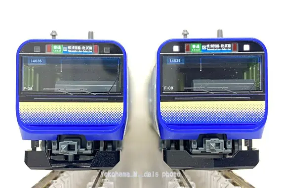 E235系1000番台「横須賀・総武快速線」F-08編成＋J-08編成が入線です