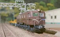 EF64 1010号機 JR貨物試験塗装が入線です。KATO 3023-2 | NGaugeJP
