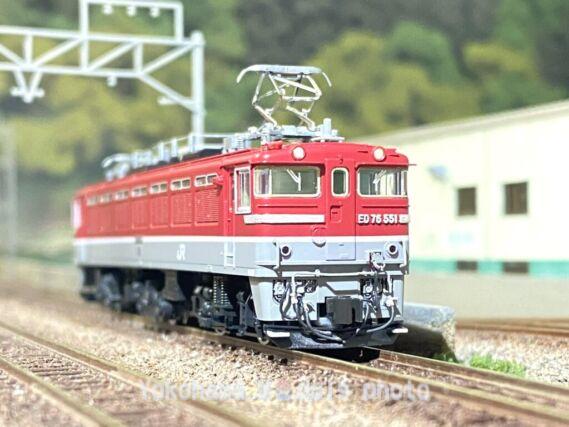 ED76 551号機を弄る。その1 TOMIX 7158 ｜ 製品情報｜製品検索｜鉄道