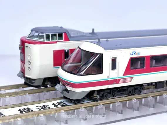 381系「ゆったりやくも」が入線しました。KATO 10-1451 2022年版