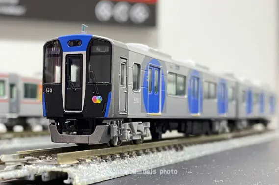 阪神5700系（側面上部車番付） 4両セット 品番：6121 鉄道模型