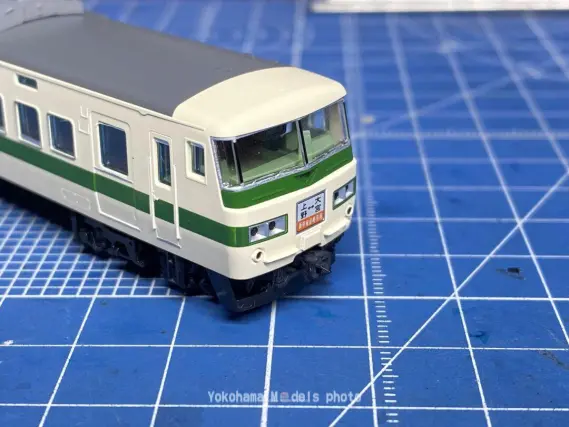 185系200番台「新幹線リレー号」を弄る。その1 倶利伽羅製3Dパーツ