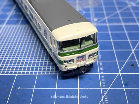 185系200番台「新幹線リレー号」を弄る。その1 倶利伽羅製3Dパーツ