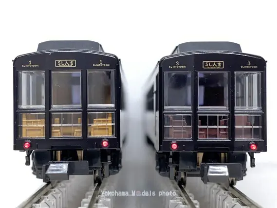 58654＋50系「SL人吉」が入線しました。KATO 10-1727 ｜ 製品情報