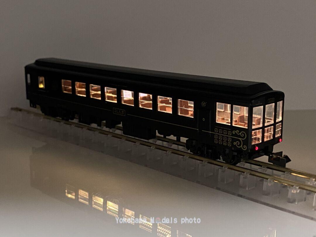 58654＋50系「SL人吉」を弄る。その1 ポポンデッタ製専用室内灯 KATO