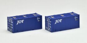 私有 ISO 20ftコンテナ(日本石油輸送･2個入)　2025年7月発売予定　品番：3160　鉄道模型　TOMIX(トミックス)