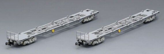 TOMIX 8746 JR貨車 コキ106形(前期型・新塗装・コンテナなし・2両セット) トミックス Nゲージ鉄道模型