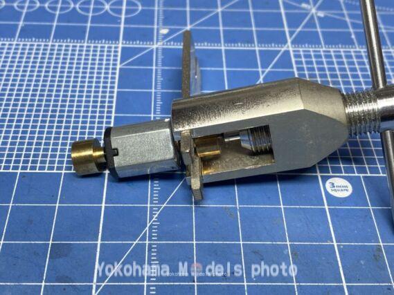M-9モーターからフライホイールを取り外し TOMIX 92408 JR EF510・E26系(カシオペア)基本セット