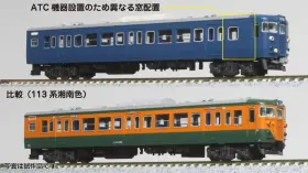 KATO 113系 1000番台 横須賀・総武快速線 4両付属編成セット