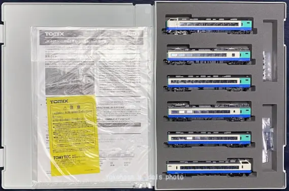 485系3000番代「上沼垂色」R編成が入線です。 TOMIX 98801 ｜ 製品情報