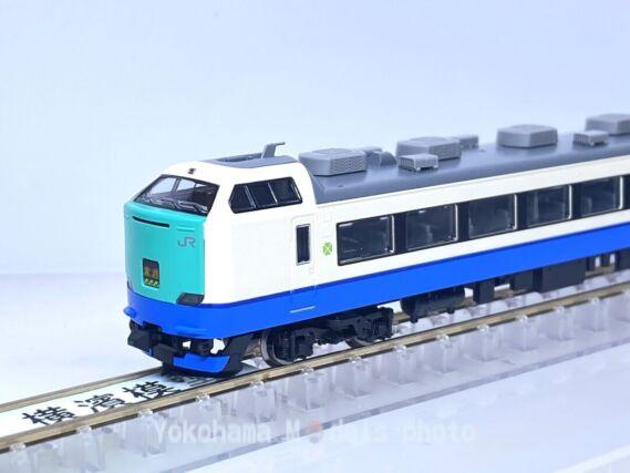 485系3000番代「上沼垂色」R編成が入線です。 TOMIX 98801 ｜ 製品情報