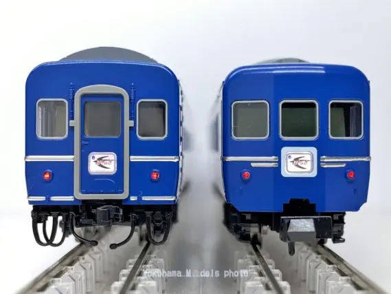 24系25形寝台特急「はやぶさ」が入線しました。TOMIX 98802 98803