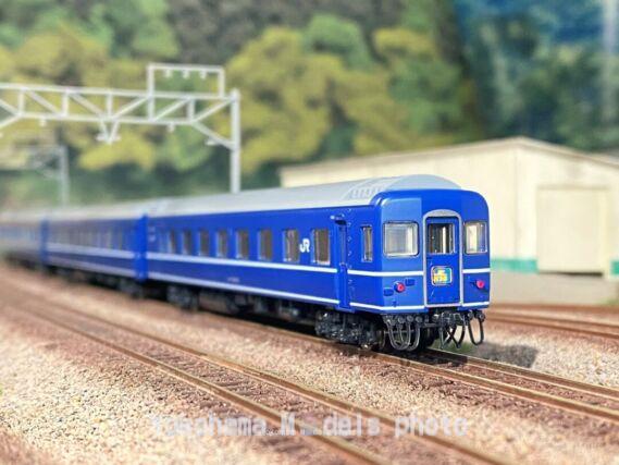 でんすけ TOMIX 92924 さよならはくつる 電源車機関車無 11両 24系寝台特急「さよならはくつる」が入線しました。TOMIX 92924