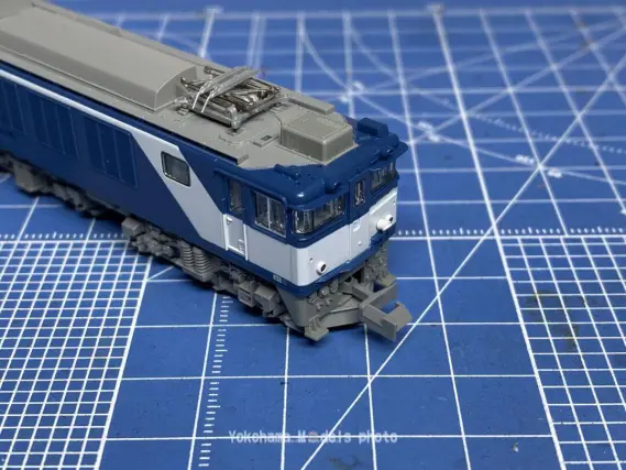 EF64 1000番台 JR貨物新更新色（電暖表示灯撤去）を弄る。ジャンパ