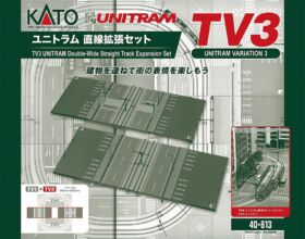 KATO TV3 ユニトラム直線拡張セット　品番：40-813