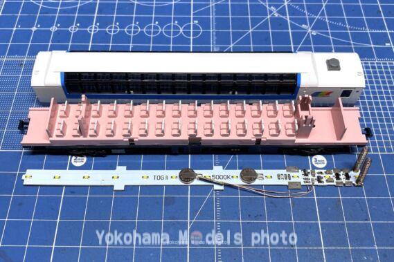 キハ183系5200番代 ノースレインボーエクスプレスを弄る。蓄電式室内灯