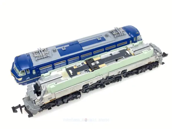 EF66 0番台 後期形 ブルートレイン牽引機が入線しました！ KATO 3090-3
