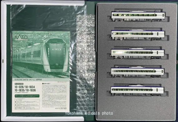 E353系「あずさ・かいじ」が入線です。KATO 10-1834 10-1835 10-1836