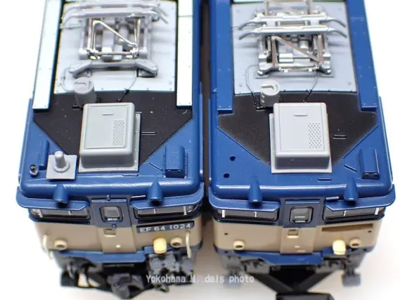EF64 1000番代（後期型・復活国鉄色）が入線しました。TOMIX 7169