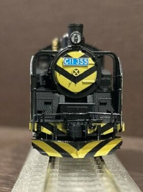 KATO C11形 355号機 ゼブラ塗装 京都駅店特製品 Nゲージ