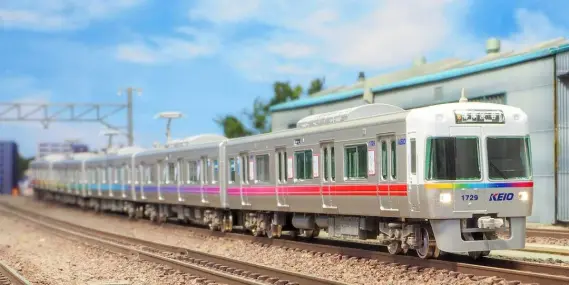 京王1000系（レインボーラッピング・自動運転対応車）5両編成セット