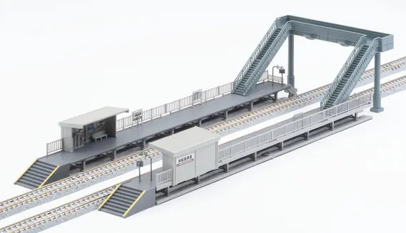 畳み1 対向式ホームセット（桁式）（キットタイプ） 品番：4299 鉄道