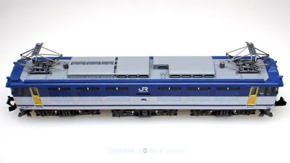 EF64 77号機 JR貨物更新車が入線しました。TOMIX 93576 テック