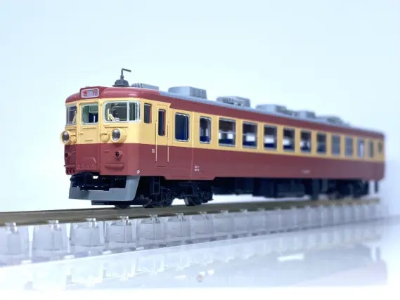 455系 急行「まつしま」「ばんだい」が入線しました。 KATO 10-1632