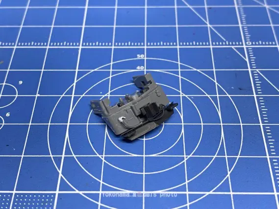 EF66 27号機を弄る。その3 3Dパーツのエアホース TOMIX 7159