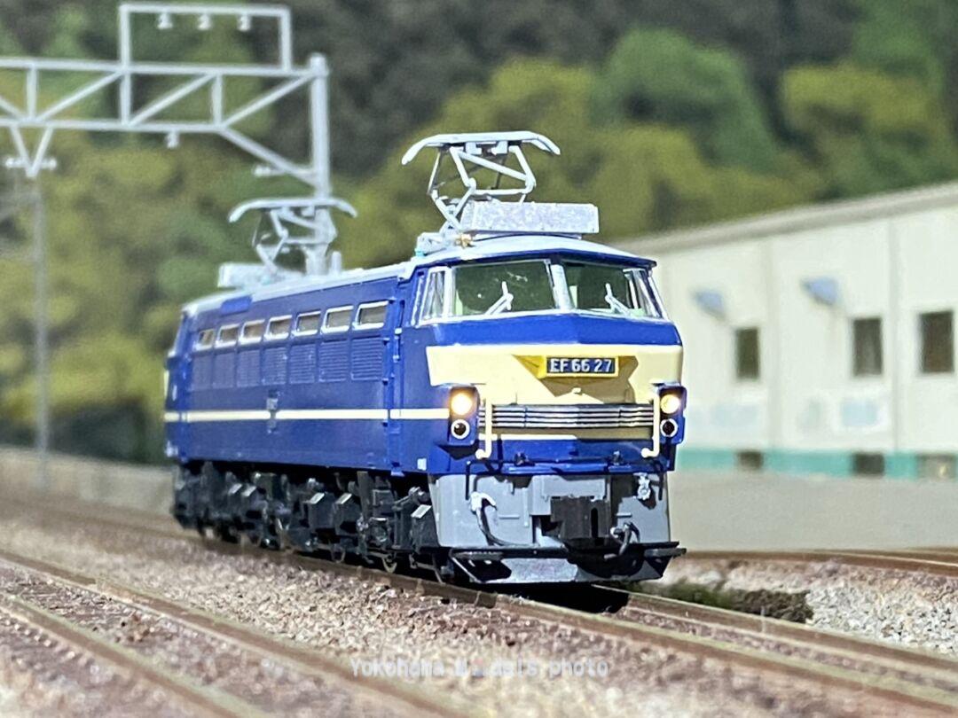 EF66 27号機を弄る。その2 ライトを明るく TOMIX 7159