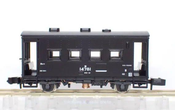 ヨ5000形（14781）が入線です。TOMIX 8705 国鉄貨車 ｜ 製品情報｜製品