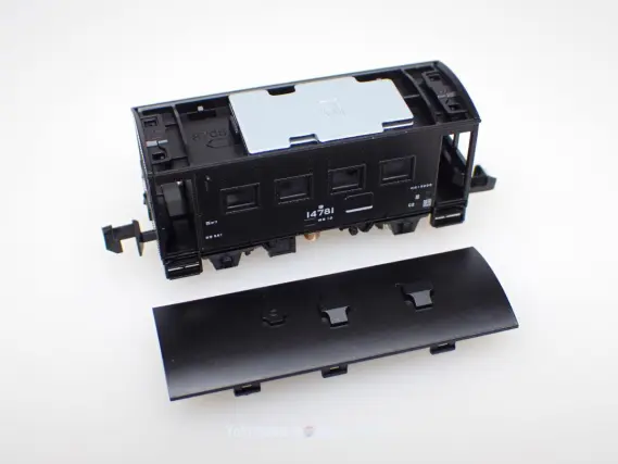 ヨ5000形（14781）が入線です。TOMIX 8705 国鉄貨車 | NGaugeJP - 横濱