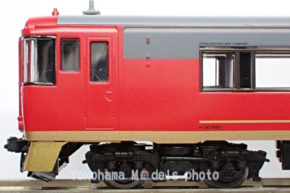 キハ183系6000番代（お座敷車）が入線しました。TOMIX 98523