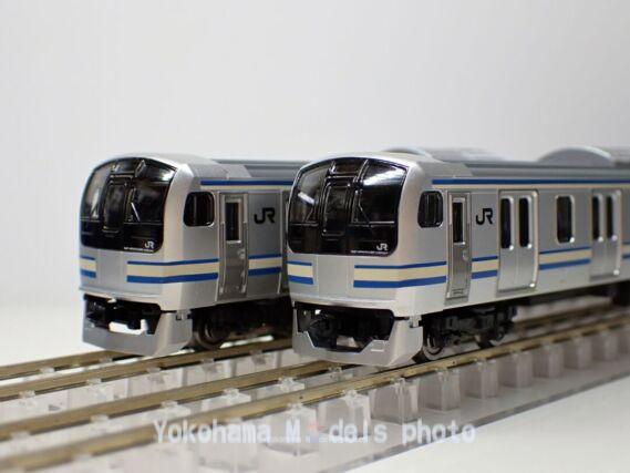 E217系（8次車）更新車 が入線しました。TOMIX 98828 98829 98830