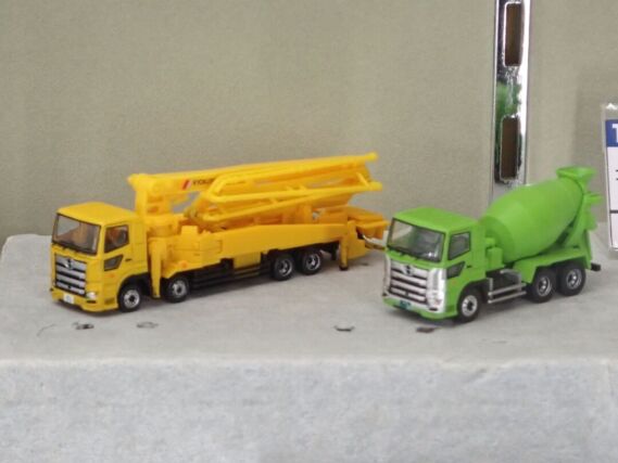 TOMYTEC 327646 トラックコレクション コンクリートポンプ車セットB トミーテック鉄道模型
