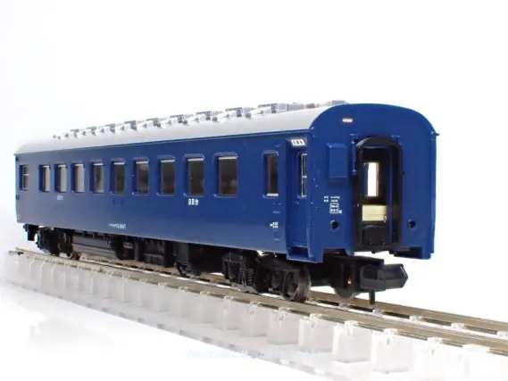 オハネフ13 2607（金フイ）が入線しました。MICROACE A9308 | NGaugeJP