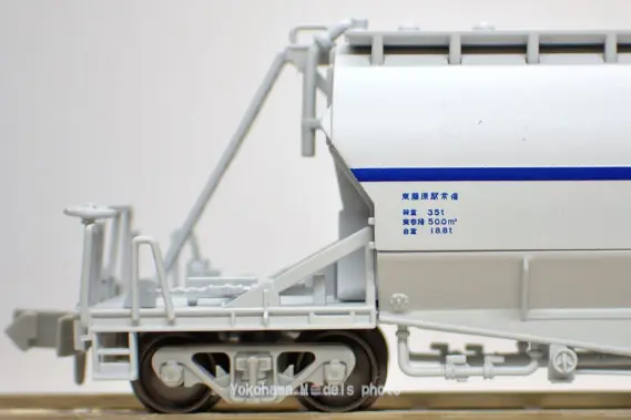 ホキ1000 太平洋セメント フライアッシュ・炭酸カルシウム専用が入線