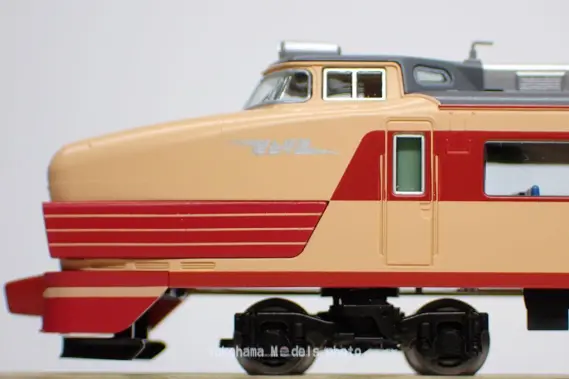 えのさん専用 485系「ひたち」赤スカートが入線しました！ TOMIX 98825 98826
