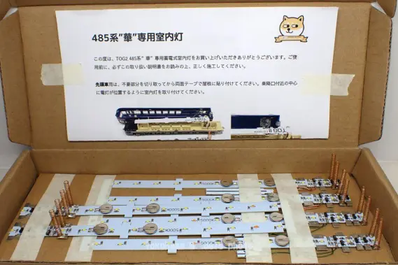 485系 お座敷列車「華」TG02編成（高崎車両センター）を弄る。DENSHA