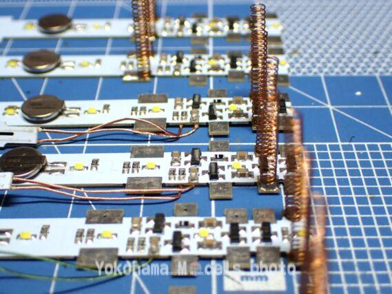 MICROACE A2274 485系お座敷列車「華」高崎車両センターを弄る DENSHA.me蓄電式室内灯 マイクロエース鉄道模型