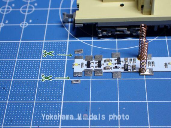 MICROACE A2274 485系お座敷列車「華」高崎車両センターを弄る DENSHA.me蓄電式室内灯 マイクロエース鉄道模型