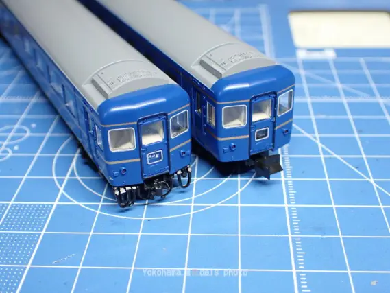 24系25形「北斗星・JR北海道仕様」が入線しました。 TOMIX 98835 98836