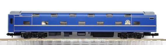 24系25形「北斗星・JR北海道仕様」が入線しました。 TOMIX 98835 98836