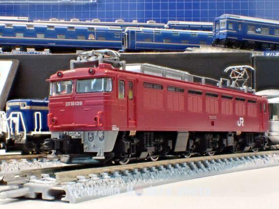 TOMIX 7173 JR EF81形電気機関車(JR東日本仕様・双頭形連結器付) 鉄道模型