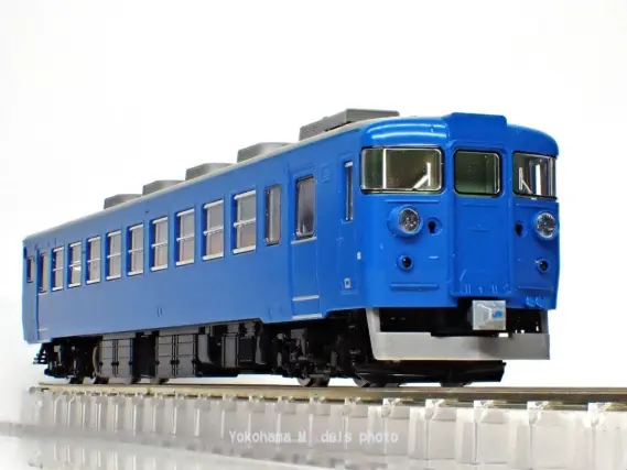 475系（北陸本線・青色）が入線しました。TOMIX 98547 ｜ 製品情報