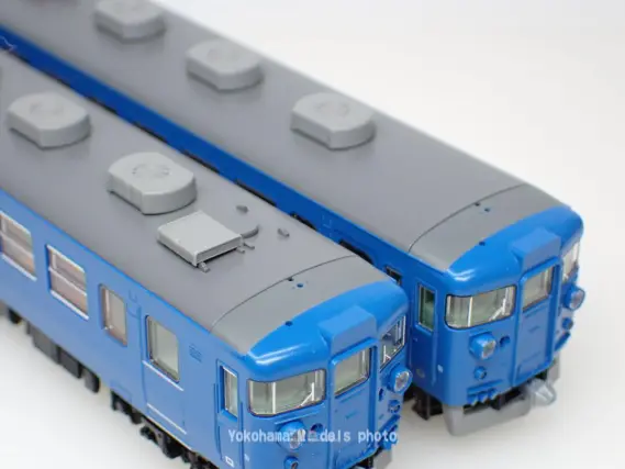 475系（北陸本線・青色）が入線しました。TOMIX 98547 ｜ 製品情報